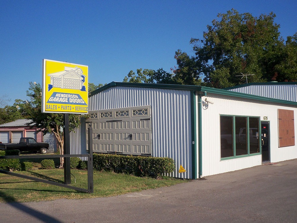 Henderson Garage Door Services showroom 
