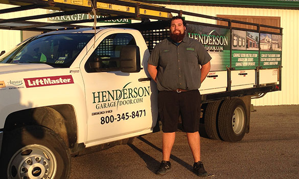 Henderson Garage Door Services team member