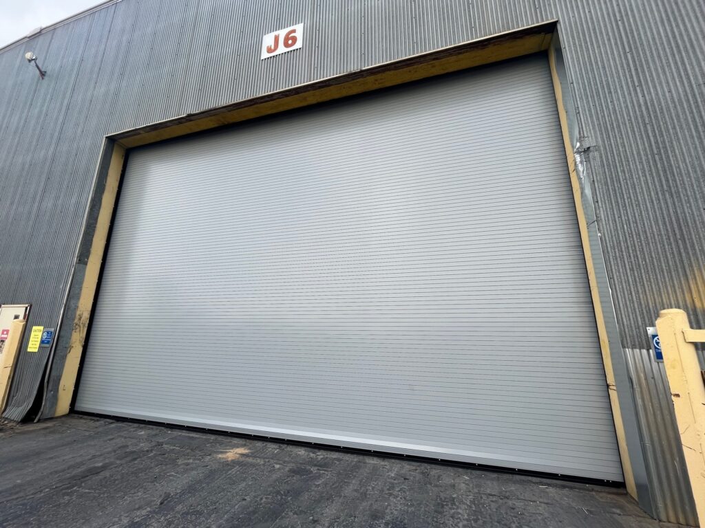 new commercial overhead door in Clear Lake, TX courtesy of Henderson Garage Door Services